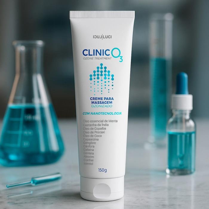 Creme de Massagem Clinic O³ 150g (Ozonizado)